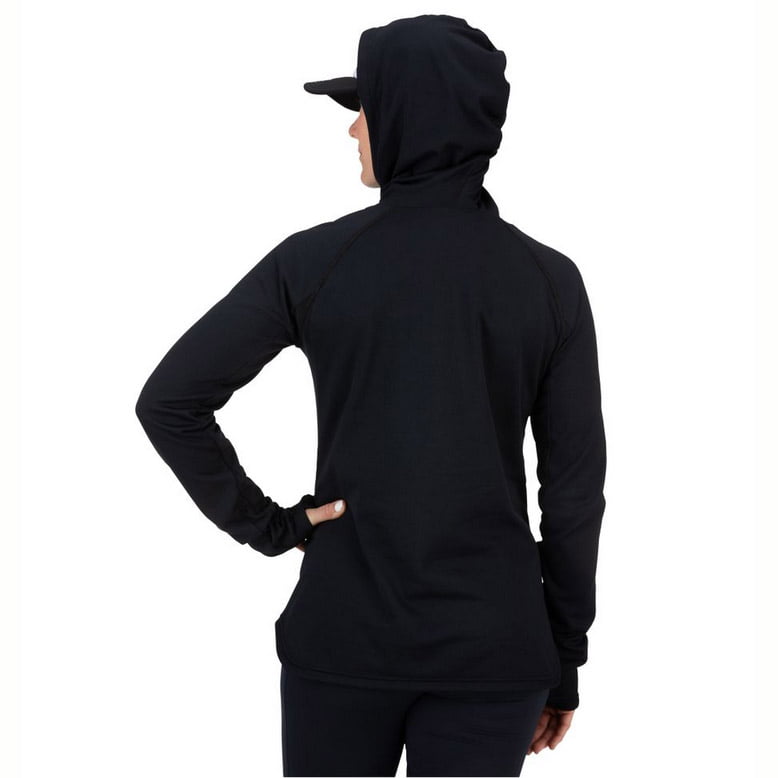 Simms Wms Heavyweight Baselayer Hoody Avalon Teal - Image 3