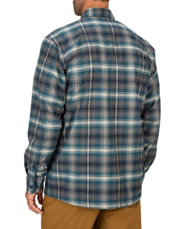 Simms Coldweather Shirt Atlantis Steel Plaid - Image 4