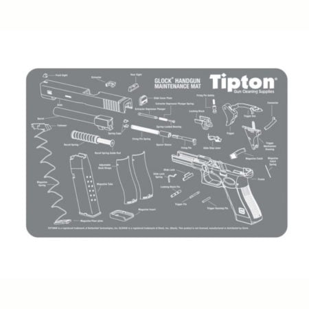 Tipton Glock Maintenance Mat 11 x 17
