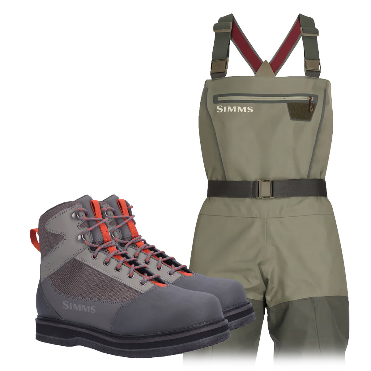 Simms Women's Tributary vöðlupakki – Filtsóli