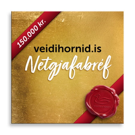 Netgjafabréf – 150.000 kr.