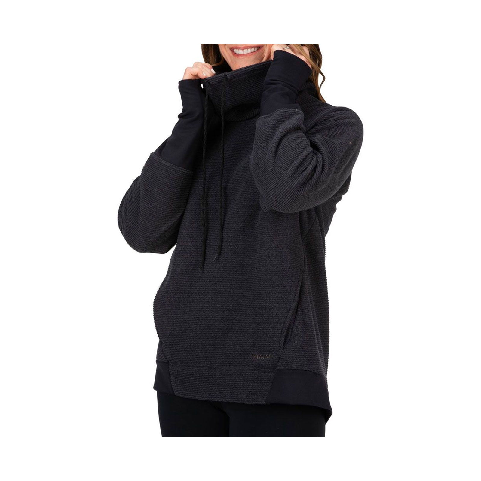 Simms Women's Rivershed Sweater – Black - Image 2