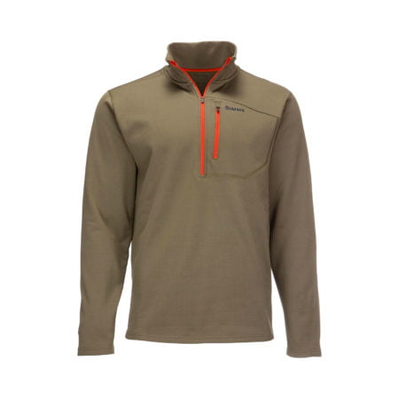 Simms Thermal 1/4 Zip Top – Dark Stone