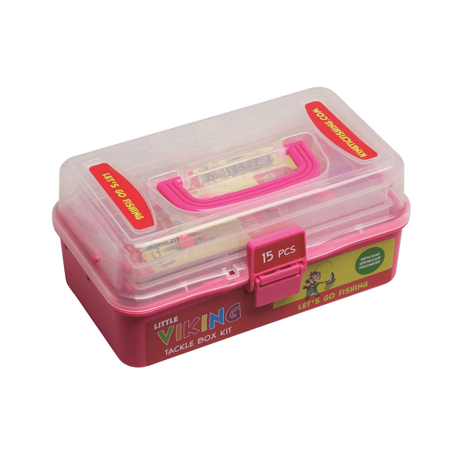 Kinetic Little Viking Tackle Box – Fuchsia - Image 2