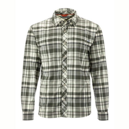 Simms Bugstopper Shirt Foliage Madras Plaid