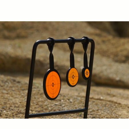 Alternative view of Caldwell Triple Spin 22 Rimfire Swinging