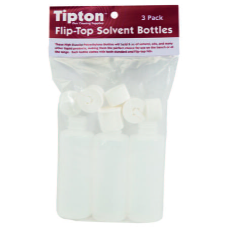Alternative view of Tipton Flip Top Solvent Bottles 3 pack