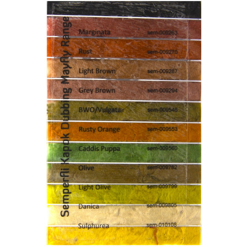 Semperfli Kapok Dry Fly Dub Mayfly