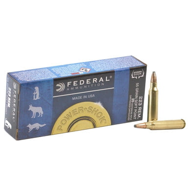 Federal 223 Rem 55gr. FMJ