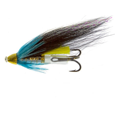 Black and Blue Tungsten Conehead