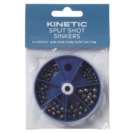 KInetic Split Shot Lead Sinkers ass.