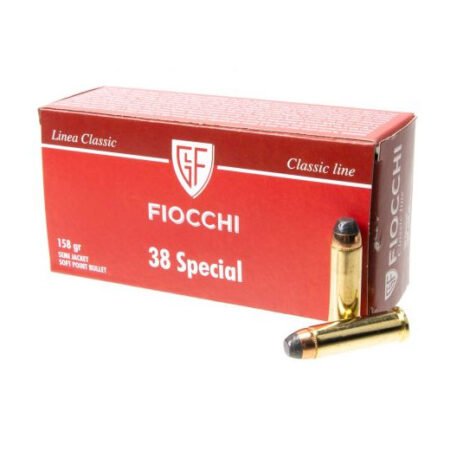 Fiocchi 38 Special FMJ 110gr. 50 stk.