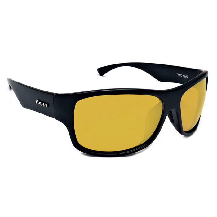 Aqua Teno Black Matt Pl Yellow