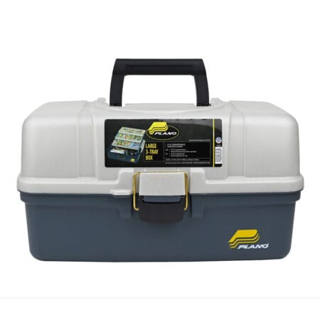 Plano LG 3 Tray Box Blue Silver