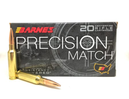 Alternative view of Barnes Precision Match 6.5 Creedmoor 140gr.