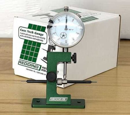 Alternative view of Redding Case Neck Gauge