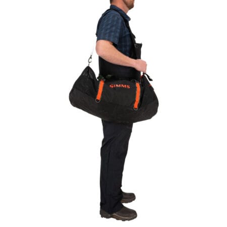Alternative view of Simms Challenger Mesh Duffel Black 60l