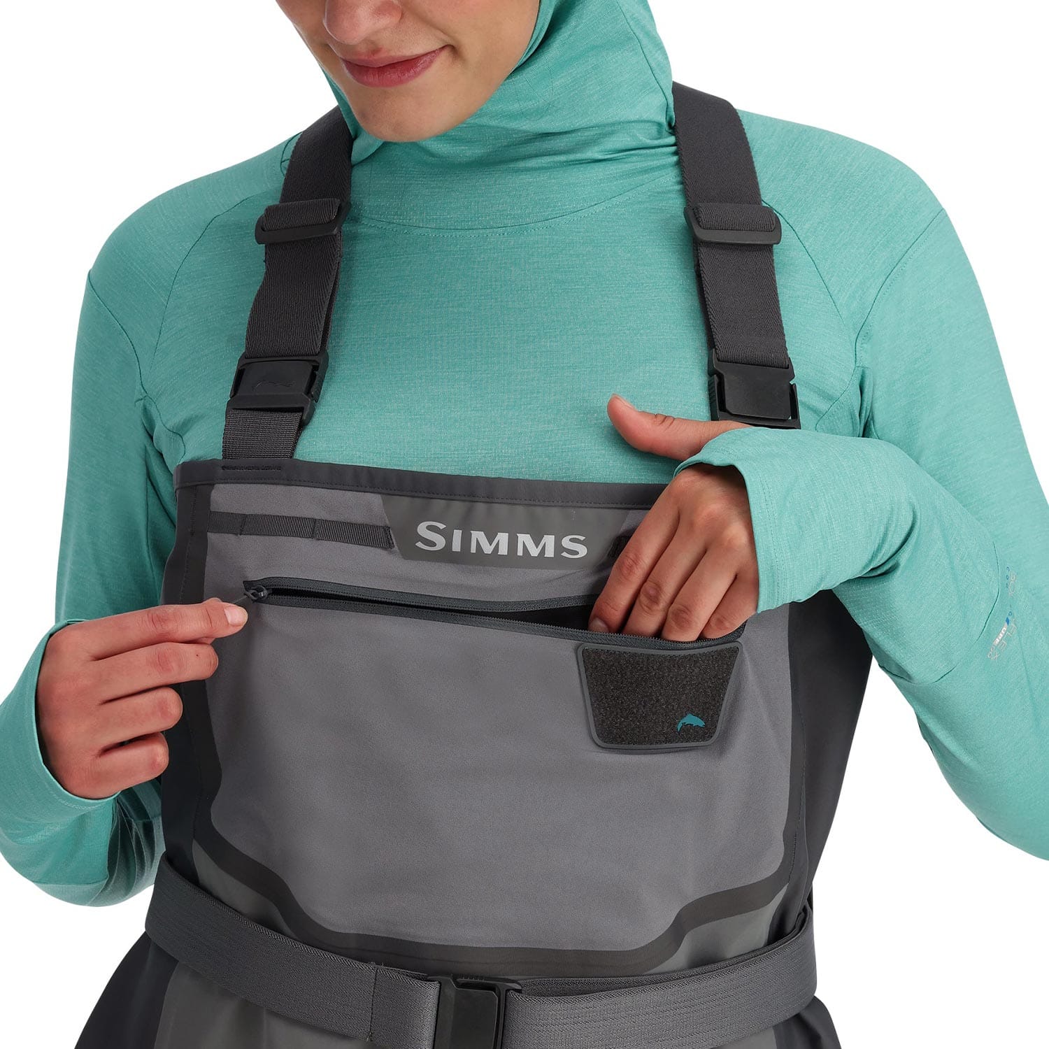 Simms Women's Freestone vöðlupakki með gúmmísóla - Image 8