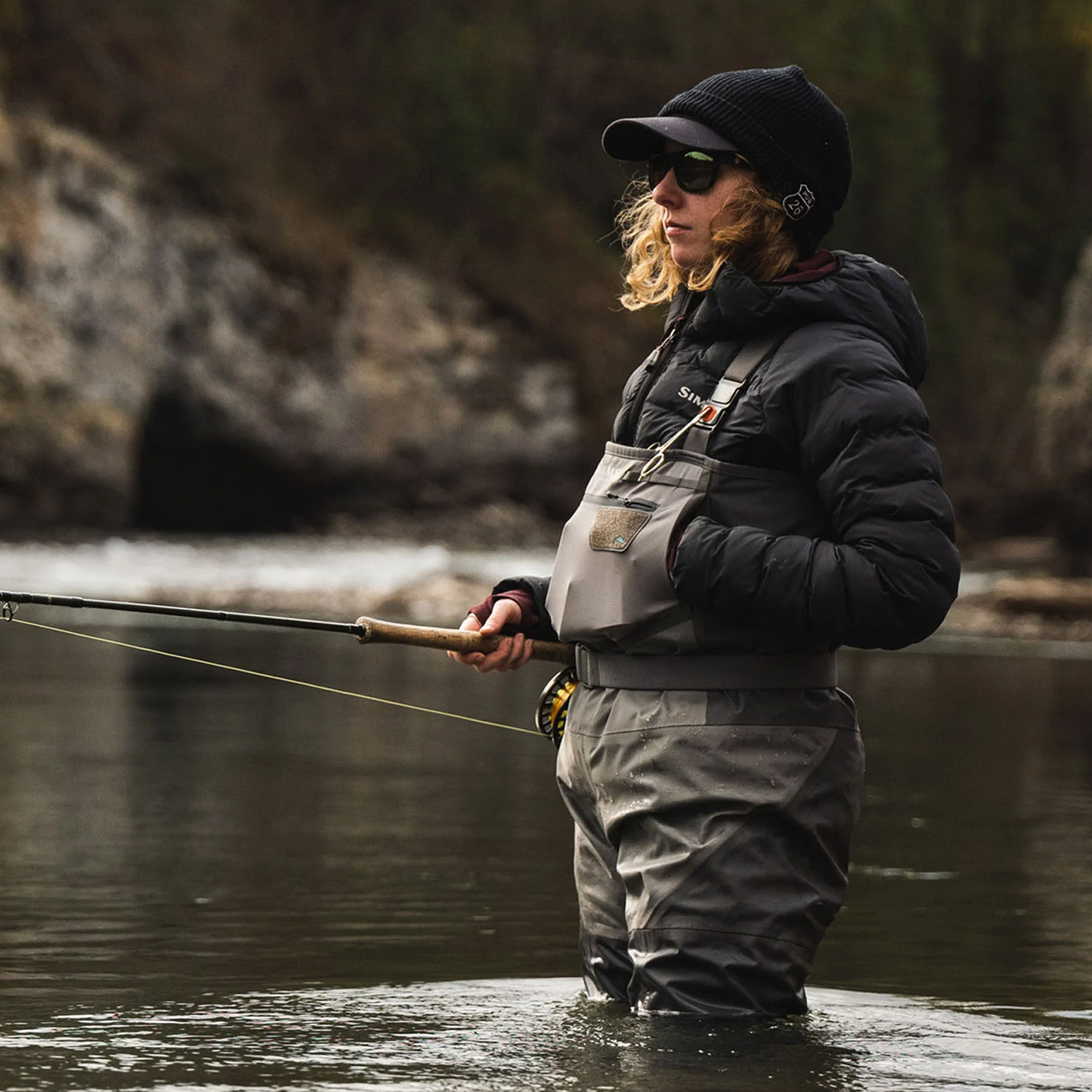 Simms Women's Freestone vöðlupakki með gúmmísóla - Image 18