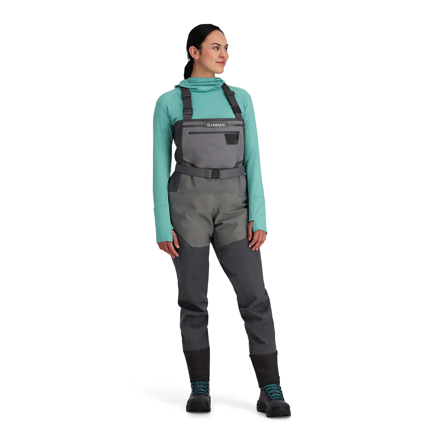 Simms Wms Freestone Stockingfoot vöðlupakki – Gúmmísóli - Image 4