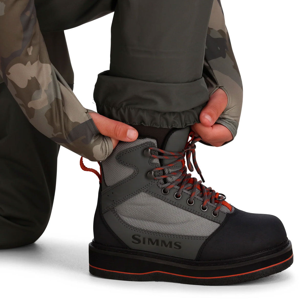 Simms Tributary Kids Stockingfoot vöðlupakki – Filtsóli - Image 12