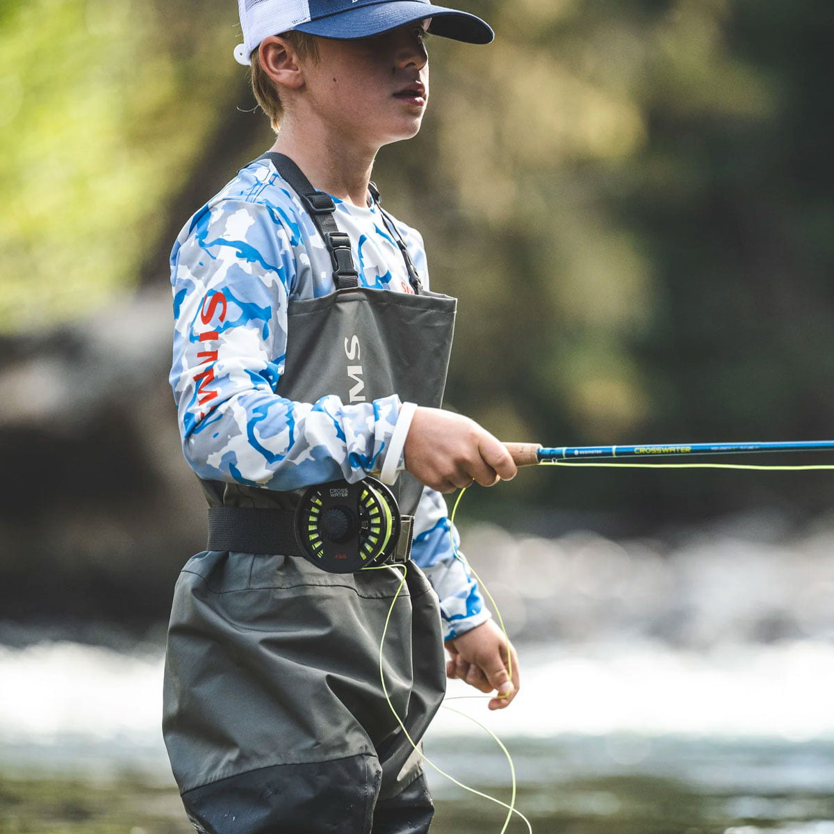 Simms Tributary Kids vöðlupakki – Gúmmísóli - Image 4