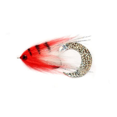 Paolo´s Wiggle Tail Bunny White and Red 6/0