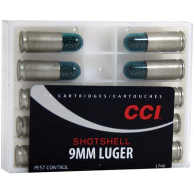 CCI 9mm Luger haglaskot