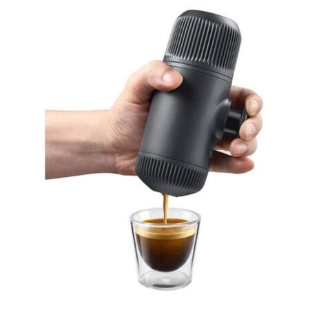 Alternative view of Wacaco Nanopresso + Case