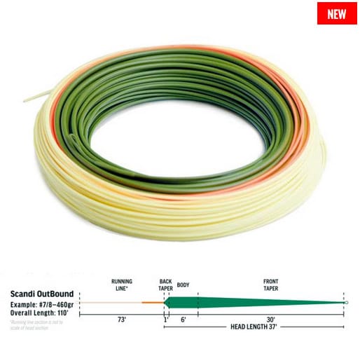 Rio Scandi Outbound Elite Tvíhendu skotlína - Image 2