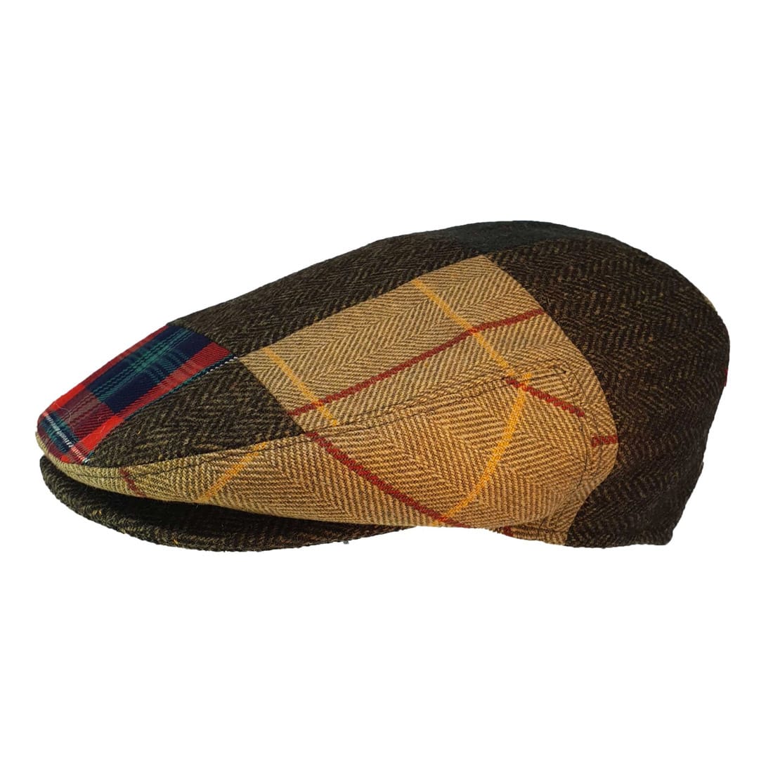 EA Patchwork Flat Cap - Image 2