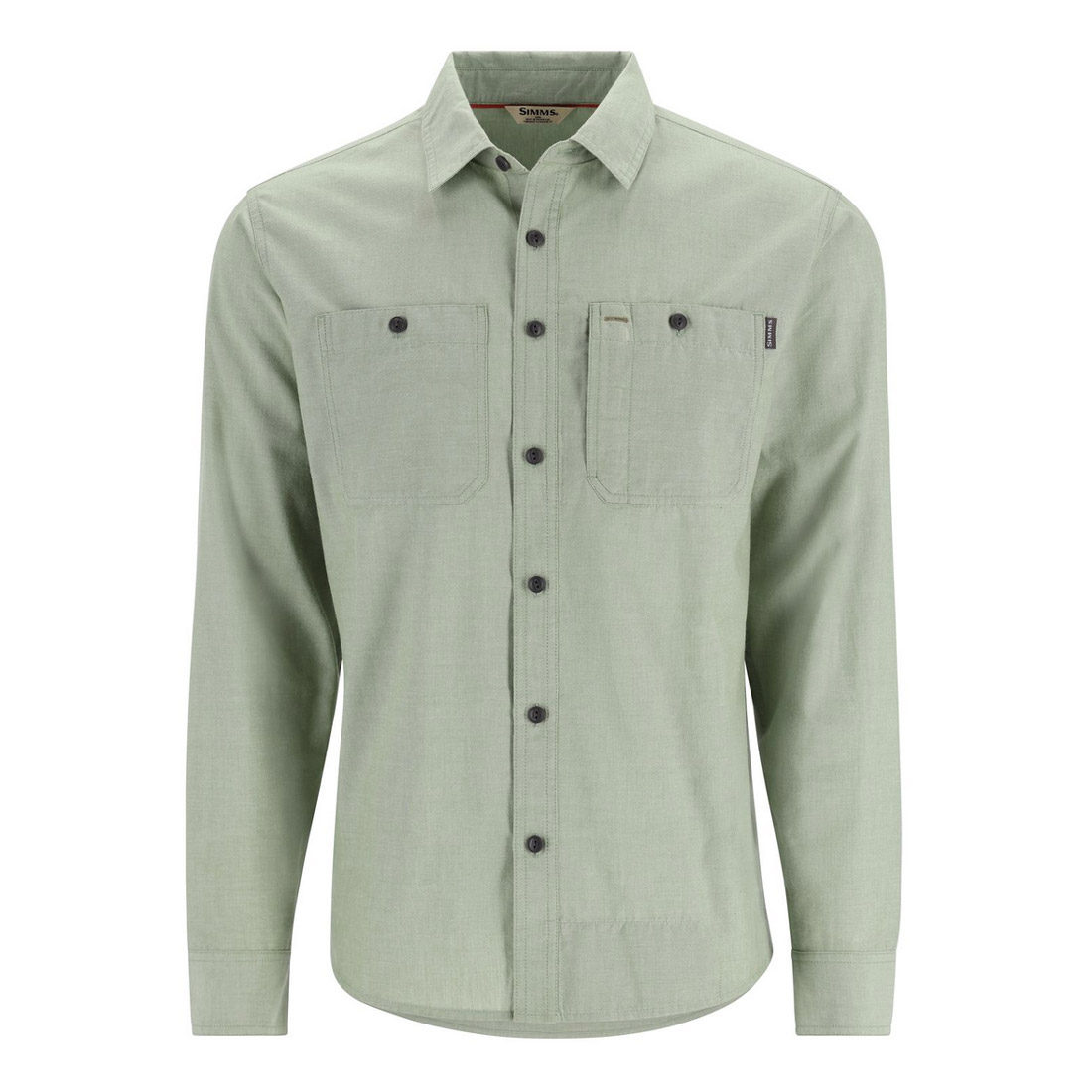 Simms Cutbank Chambray Shirt Field Chambray