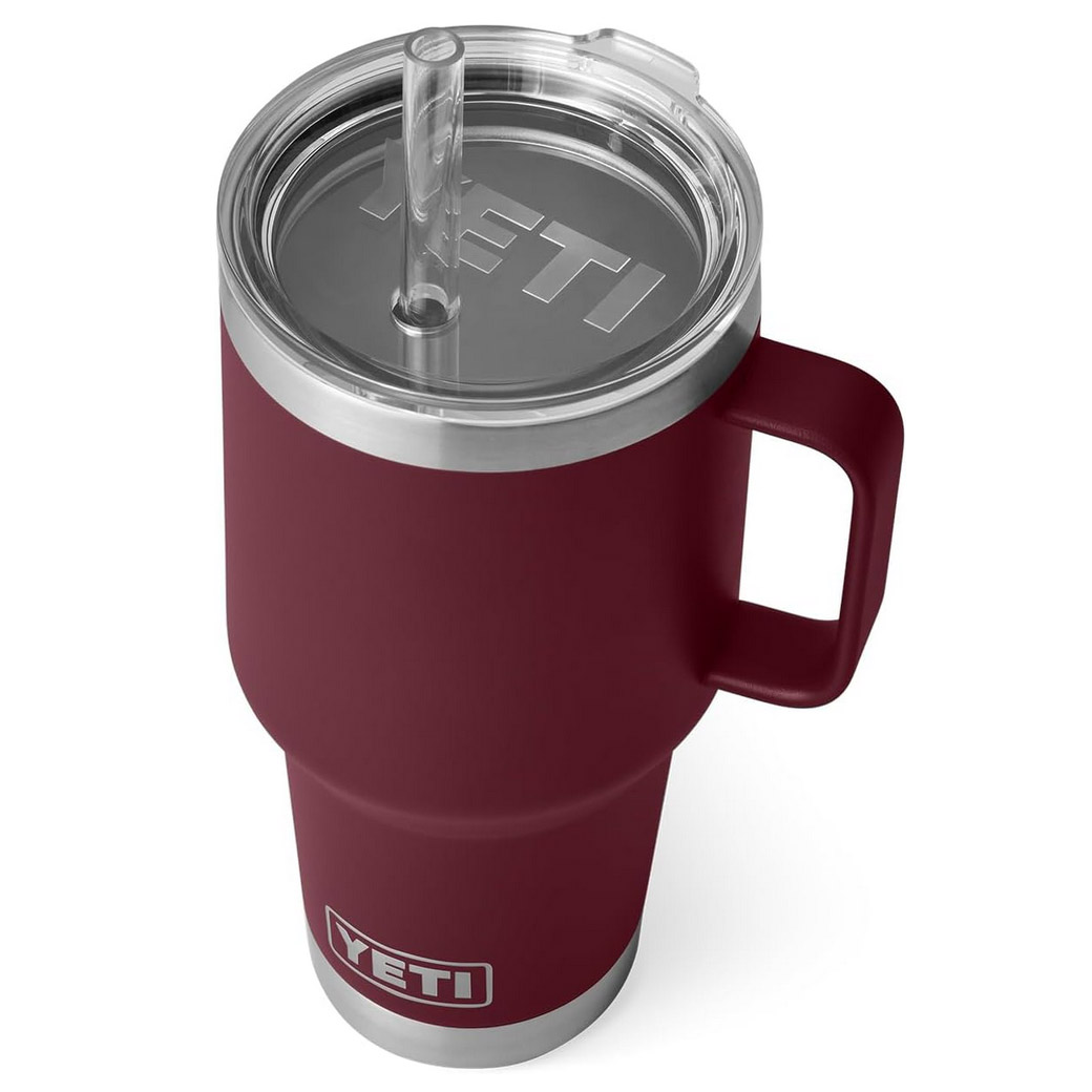 YETI Rambler Straw Mug 35oz Wild Vine Red - Image 3