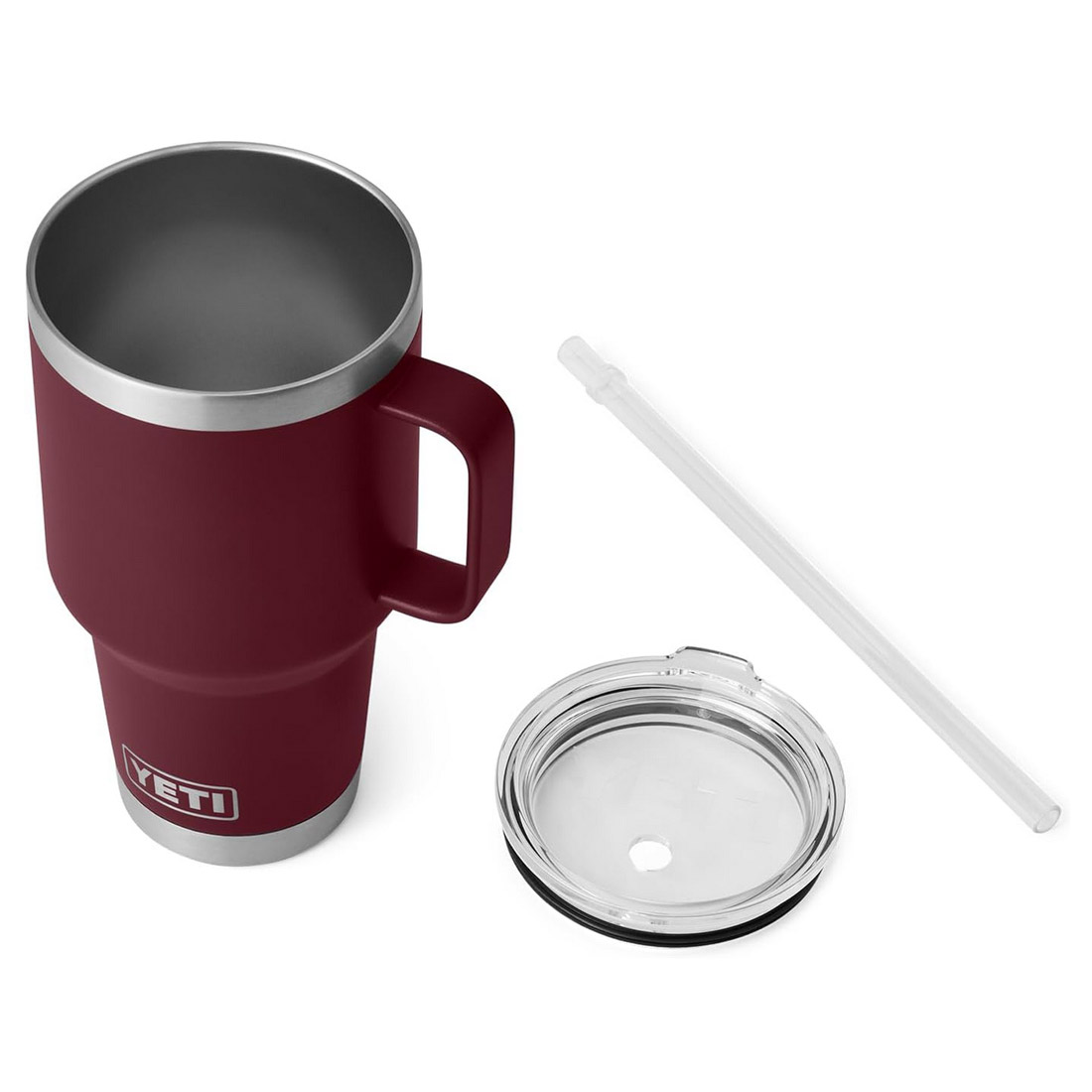 YETI Rambler Straw Mug 35oz Wild Vine Red - Image 2