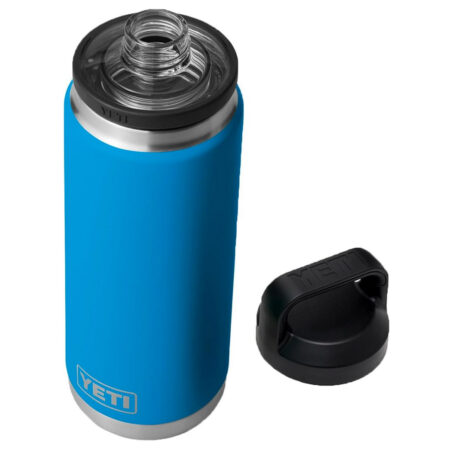 YETI Rambler Bottle Chug 26oz Big Wave Blue