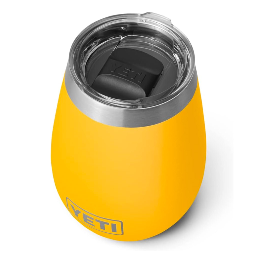 YETI Rambler Wine Tumbler Alpine Yellow - Image 3