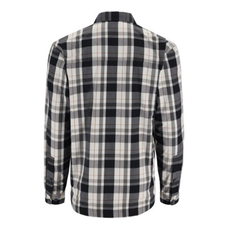 Alternative view of Simms Coldweather Shirt Gunmetal Logan Plaid