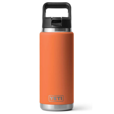 Alternative view of YETI Rambler Straw Bottle 26oz King Crab Orange