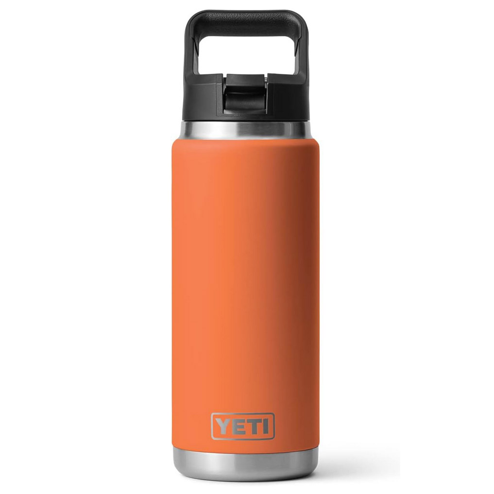 YETI Rambler Straw Bottle 26oz King Crab Orange - Image 2