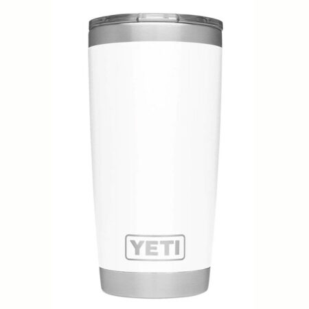 Alternative view of YETI Rambler Tumbler 20oz White