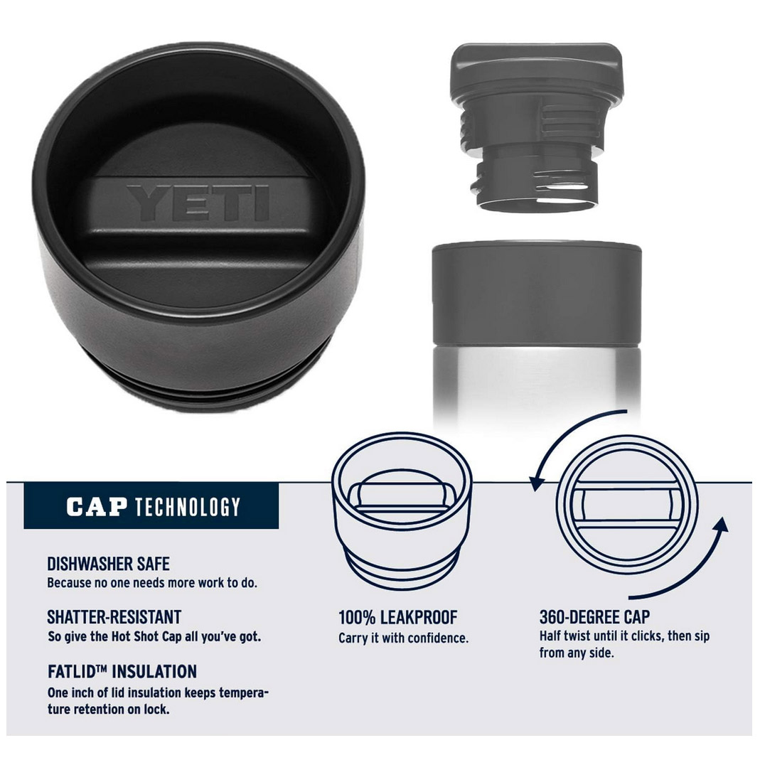 YETI Rambler Hotshot Bottle 18oz Key Lime - Image 4