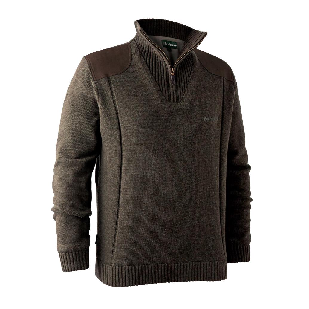 Deerhunter Carlisle Knit Dark Elm - Image 3