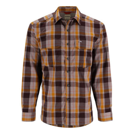 Simms Coldweather Shirt Dolomite Logan Plaid