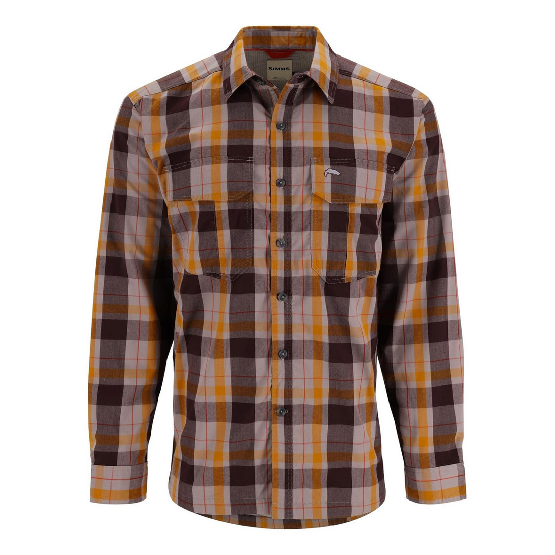 Simms Coldweather Shirt Dolomite Logan Plaid