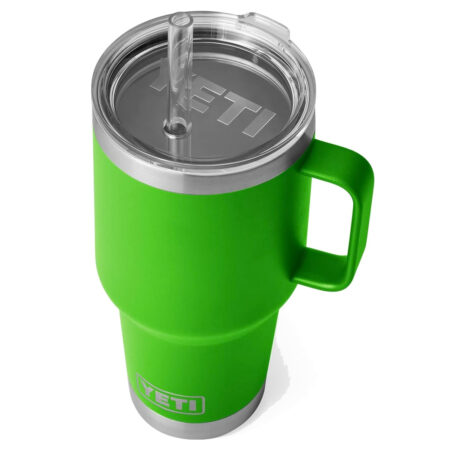 Alternative view of YETI Rambler Straw Mug 35 oz Canopy Green