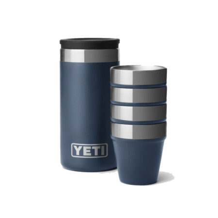 YETI Rambler Shot Glasses & Case Navy