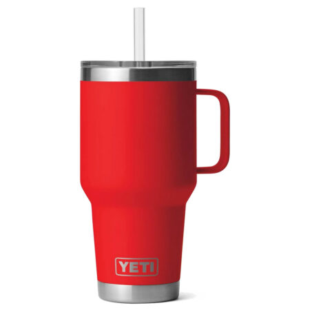 YETI Rambler Straw Mug 35oz Rescue Red