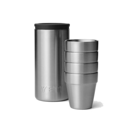 YETI Rambler Shot Glasses & Case Stainless