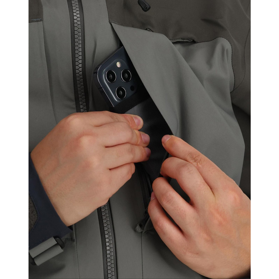 Simms Wms G3 Guide Jacket Gunmetal - Image 7