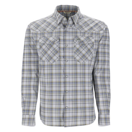 Simms Brackett Shirt Sterling Plaid